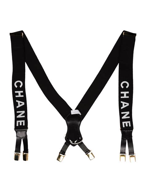 mens chanel suspenders|chanel suspenders.